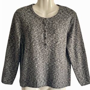 Madewell Black and White sweaters
